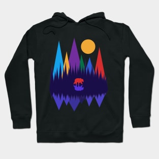 Bear in the Mountains Hoodie